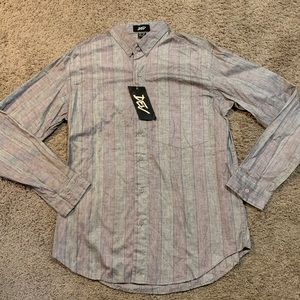 NWT DEV Button Down Shirt Medium